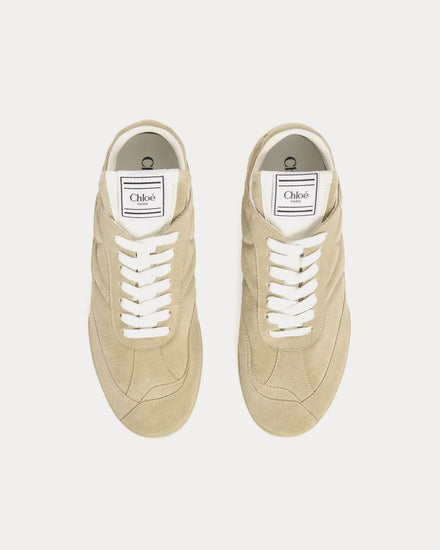 Chloé Chloé Kick Pale Khaki Low Top Sneakers - 2
