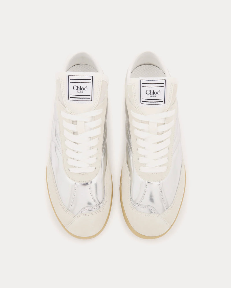 Chloé Chloé Kick Silver Low Top Sneakers - 2