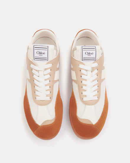 Chloé Chloé Kick Rusted Brown Low Top Sneakers - 2