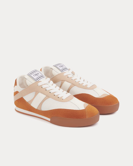 Chloé Chloé Kick Rusted Brown Low Top Sneakers - 3