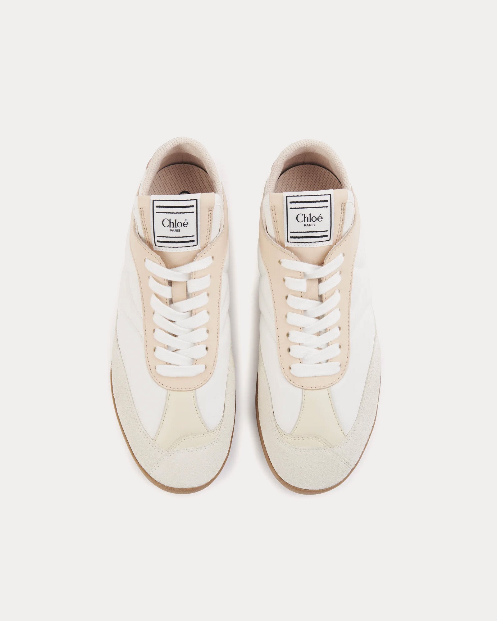 Chloé Women's Chloé Kick Tender Peach Low Top Sneakers & Trainers