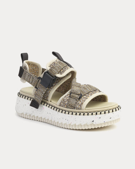 Chloé Lilli Flat Nomad Beige Sandals - 2