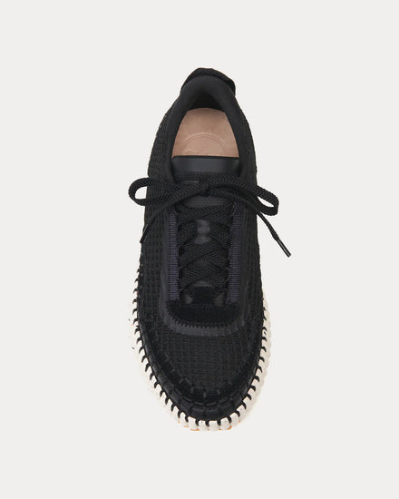 Chloé Nama Black Low Top Sneakers - 2