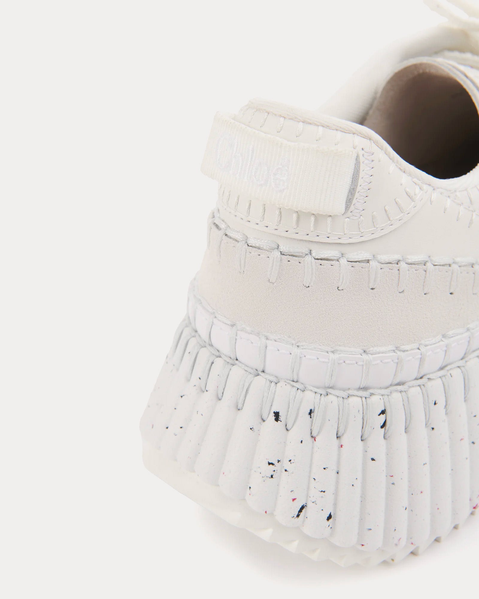 Chloé - Nama Brilliant White Low Top Sneakers
