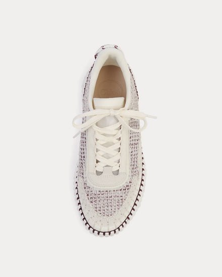 Chloé Nama Obscure Purple Low Top Sneakers - 2