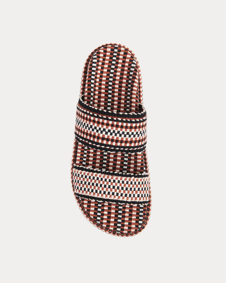 Chloé Rori Flat Red Sand Mules - 2