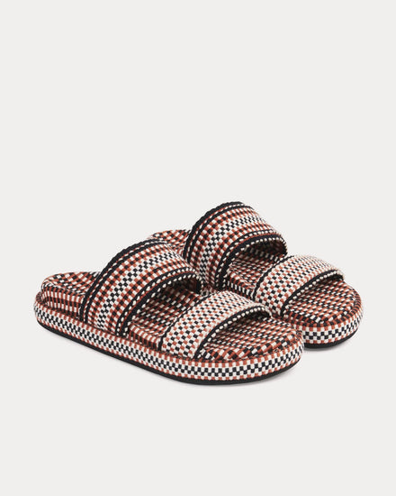 Chloé Rori Flat Red Sand Mules - 3