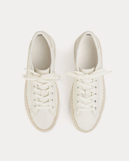 Chloé Telma White Low Top Sneakers - 2