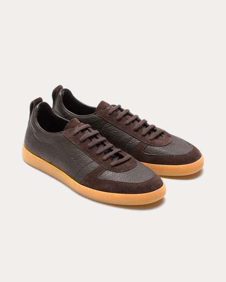 Church's Repton Deerskin & Suede Ebony Low Top Sneakers - 3