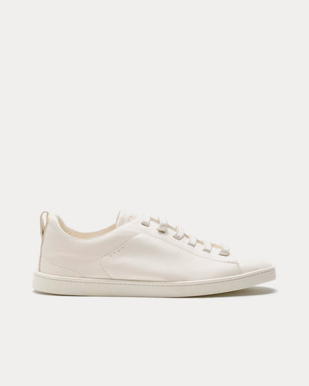 Church's Ravienne Nappa Leather White Low Top Sneakers - 1