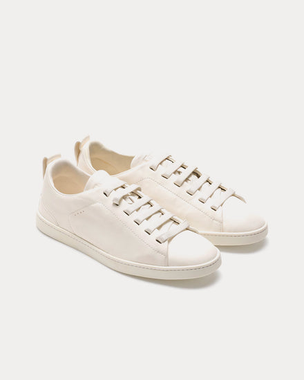 Church's Ravienne Nappa Leather White Low Top Sneakers - 3