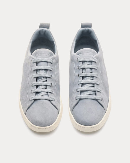 Church's Ravienne Suede Sky Blue Low Top Sneakers - 2