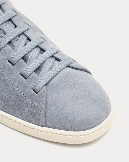 Church's Ravienne Suede Sky Blue Low Top Sneakers - 5
