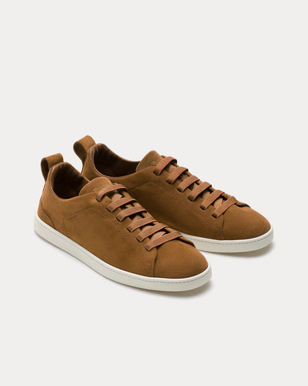 Church's Ravienne Suede Walnut Low Top Sneakers - 3