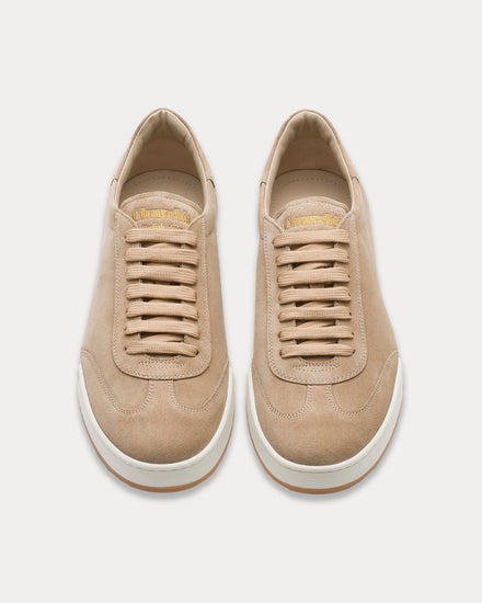 Church's Largs 2 Soft Suede Stone Low Top Sneakers - 2