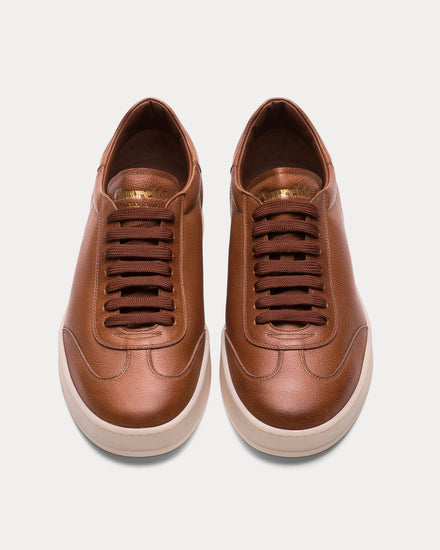 Church's Largs Grain Calskin Walnut Low Top Sneakers - 2
