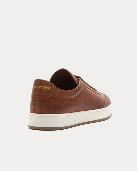 Church's Largs Grain Calfskin Walnut Low Top Sneakers - 4
