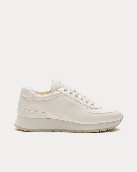 Church's Laurel Deerskin Ivory Low Top Sneakers - 1