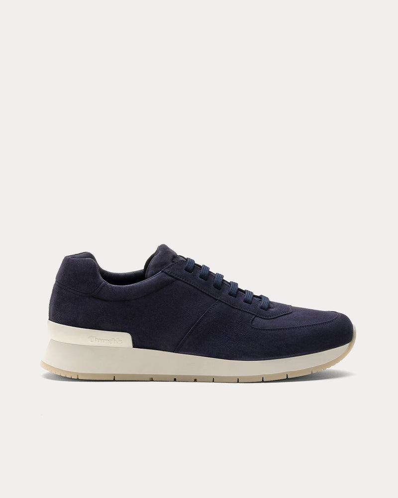 Church's Livingston Suede Blue Low Top Sneakers - 1