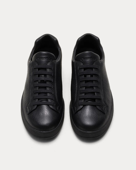Church's Ludlow Deerskin Black Low Top Sneakers - 2