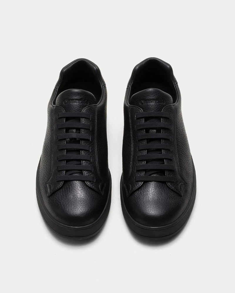 Church's Ludlow Deerskin Black Low Top Sneakers - 2