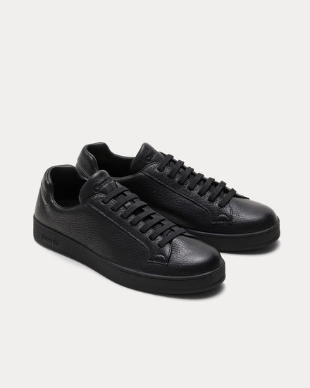 Church's Ludlow Deerskin Black Low Top Sneakers - 3