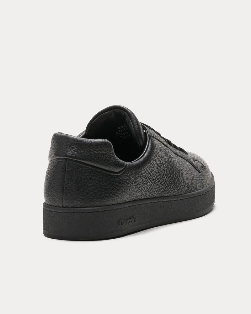 Church's Men's Ludlow Deerskin Black Low Top Sneakers & Trainers
