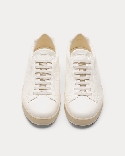 Church's Ludlow Deerskin Ivory Low Top Sneakers - 2
