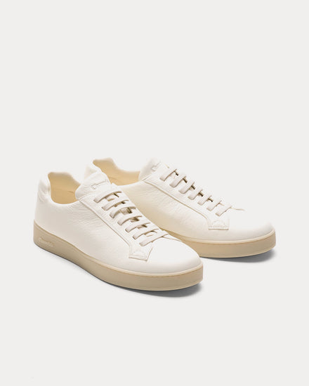 Church's Ludlow Deerskin Ivory Low Top Sneakers - 3