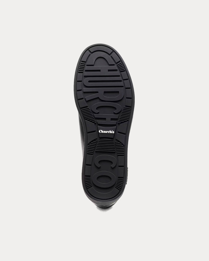 Church's Ludlow Nappa Leather Black Low Top Sneakers - 3