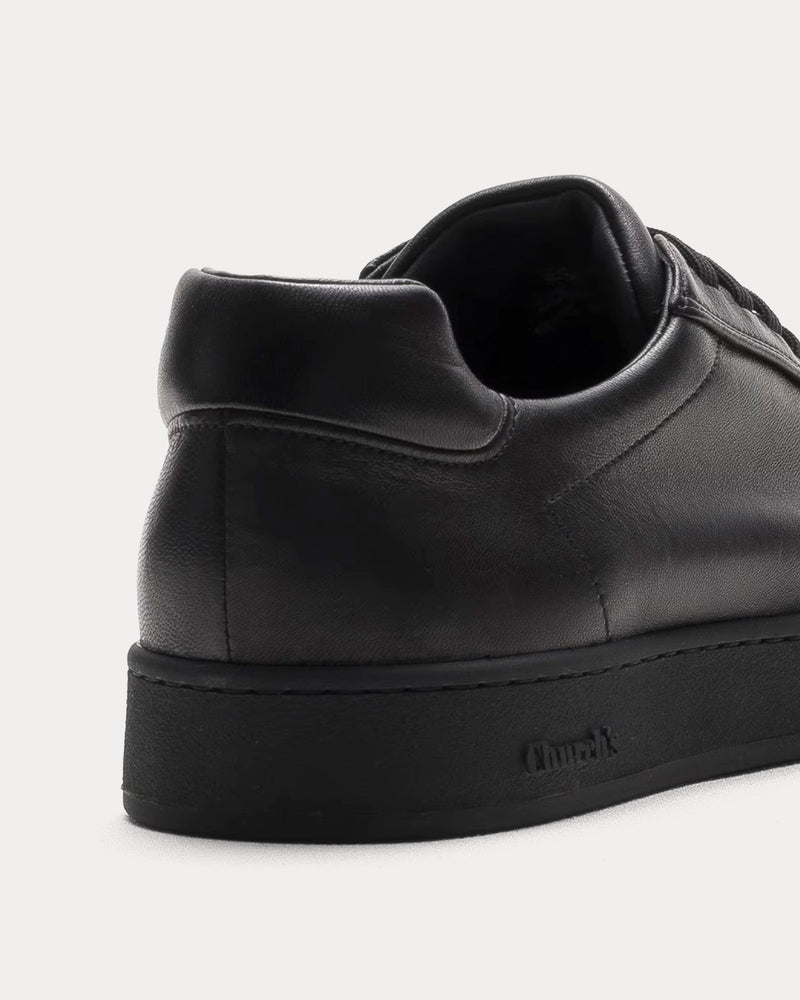 Church's Ludlow Nappa Leather Black Low Top Sneakers - 4