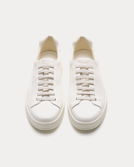 Church's Ludlow Nappa Leather Ivory Low Top Sneakers - 2