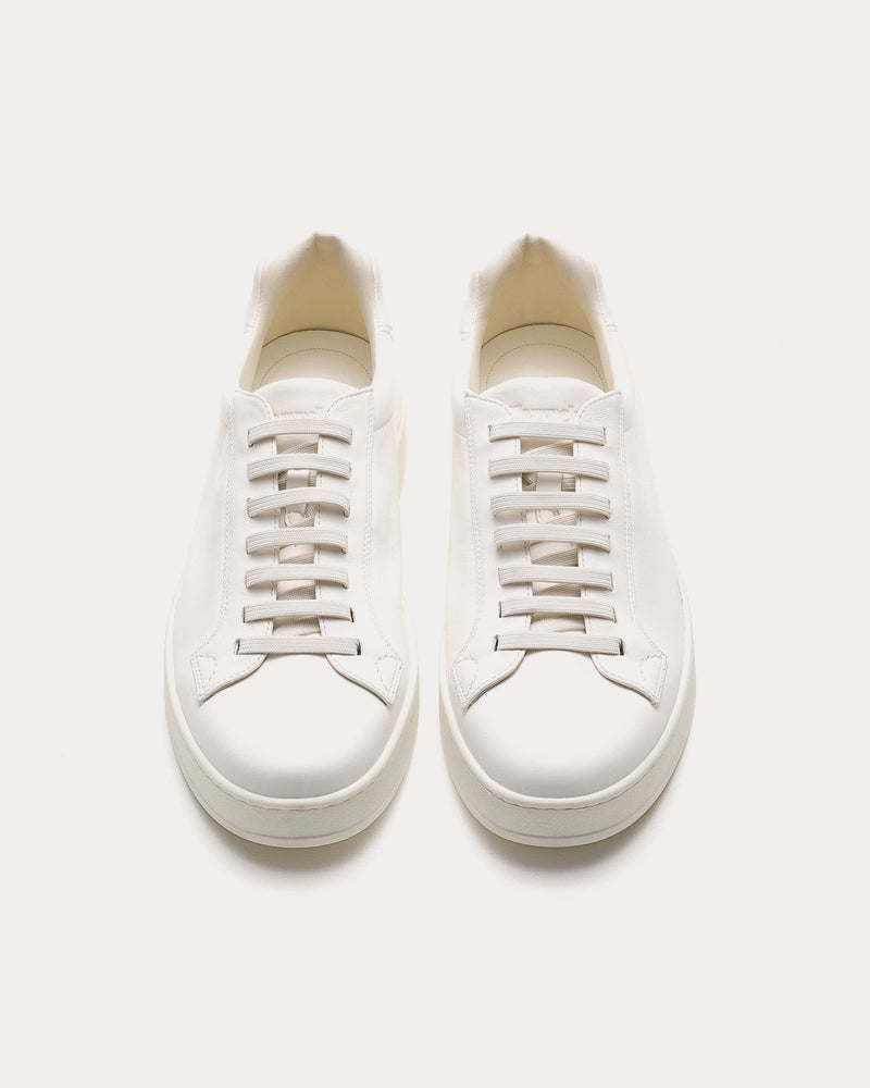 Church's Ludlow Nappa Leather Ivory Low Top Sneakers - 2