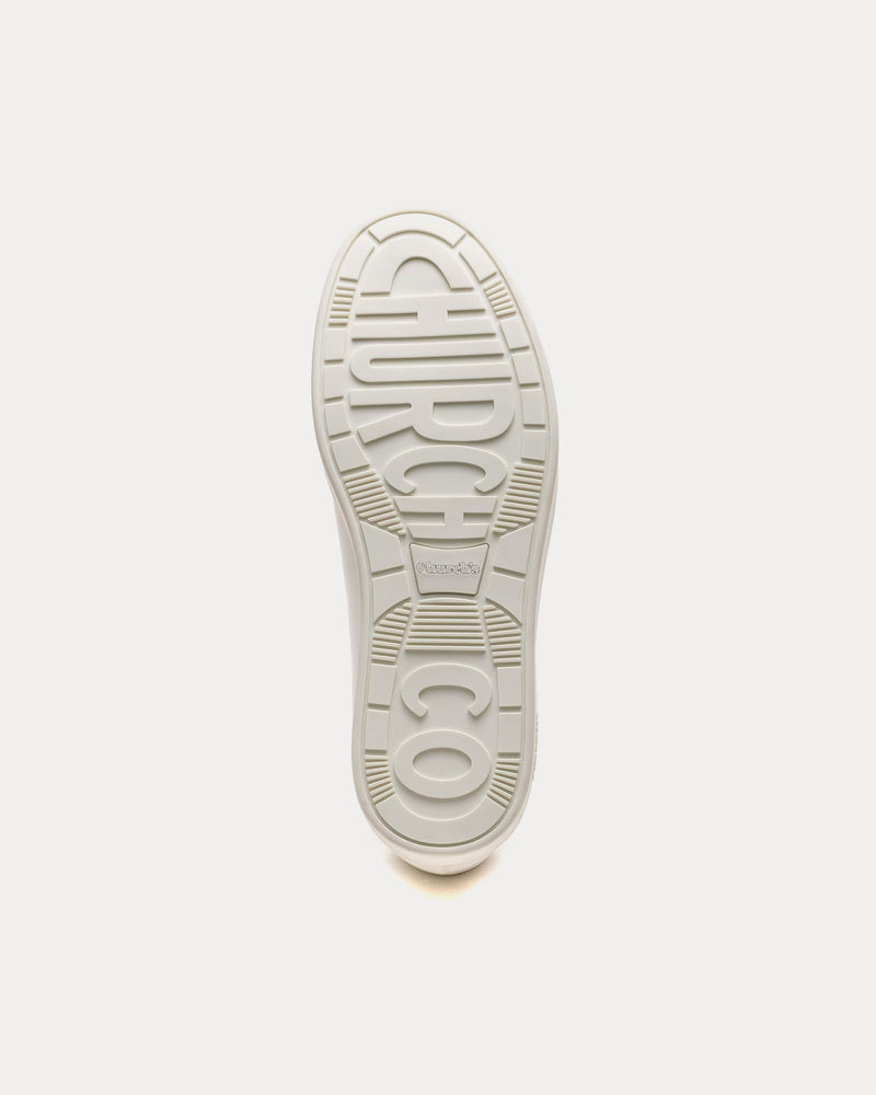 Church's Ludlow Nappa Leather Ivory Low Top Sneakers - 3