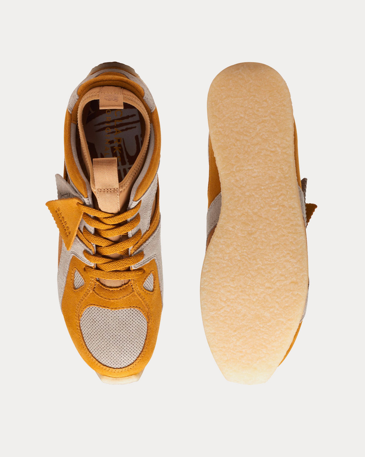 Clarks x Kith - 8th St Breacon Light Brown Low Top Sneakers
