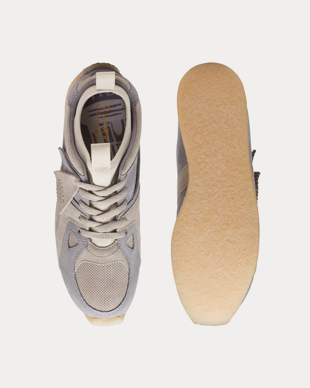 Clarks x Kith - 8th St Breacon Grey Low Top Sneakers