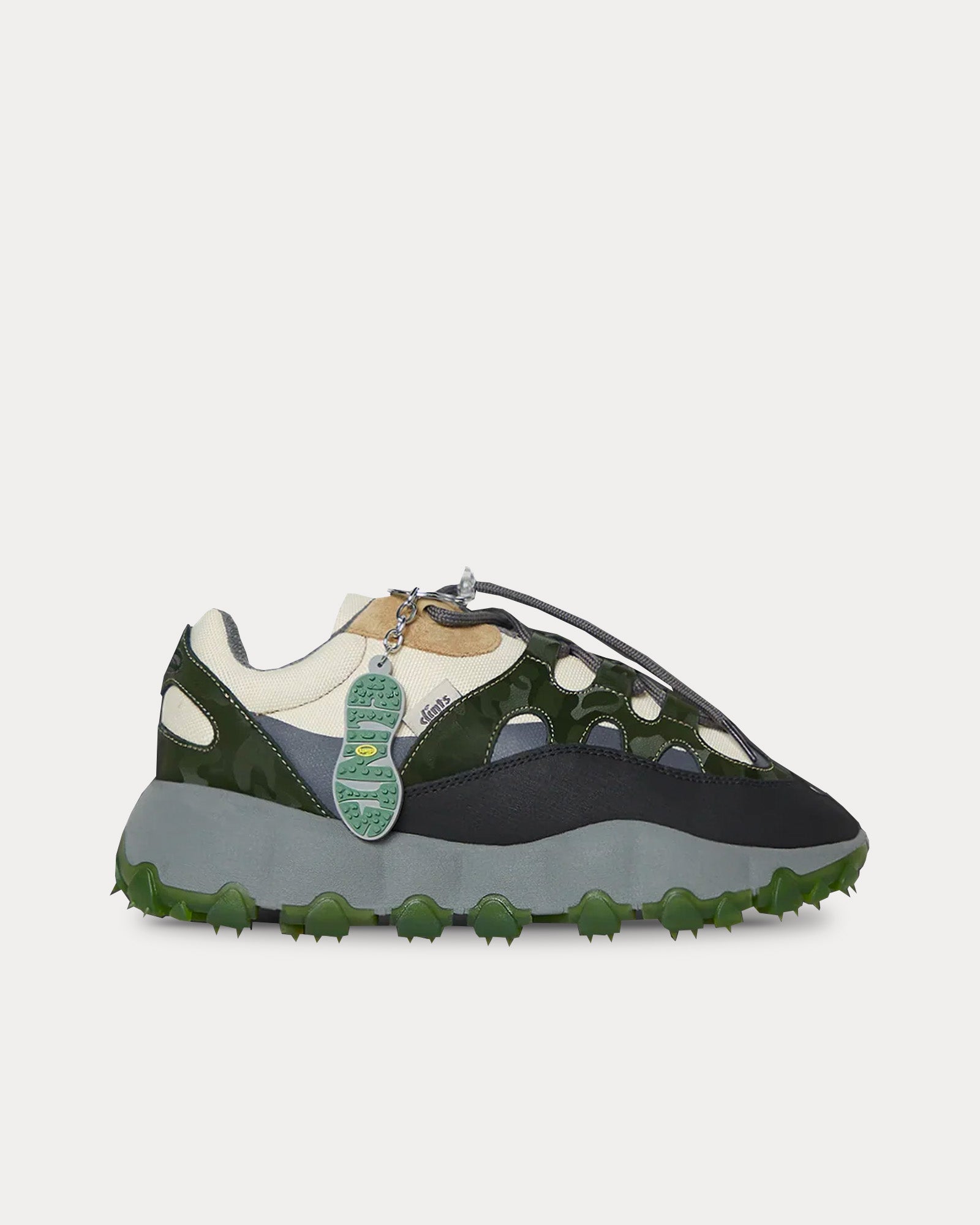 Clints Inc Unisex TRL Footprints 2.0 Concrete Camo Low Top