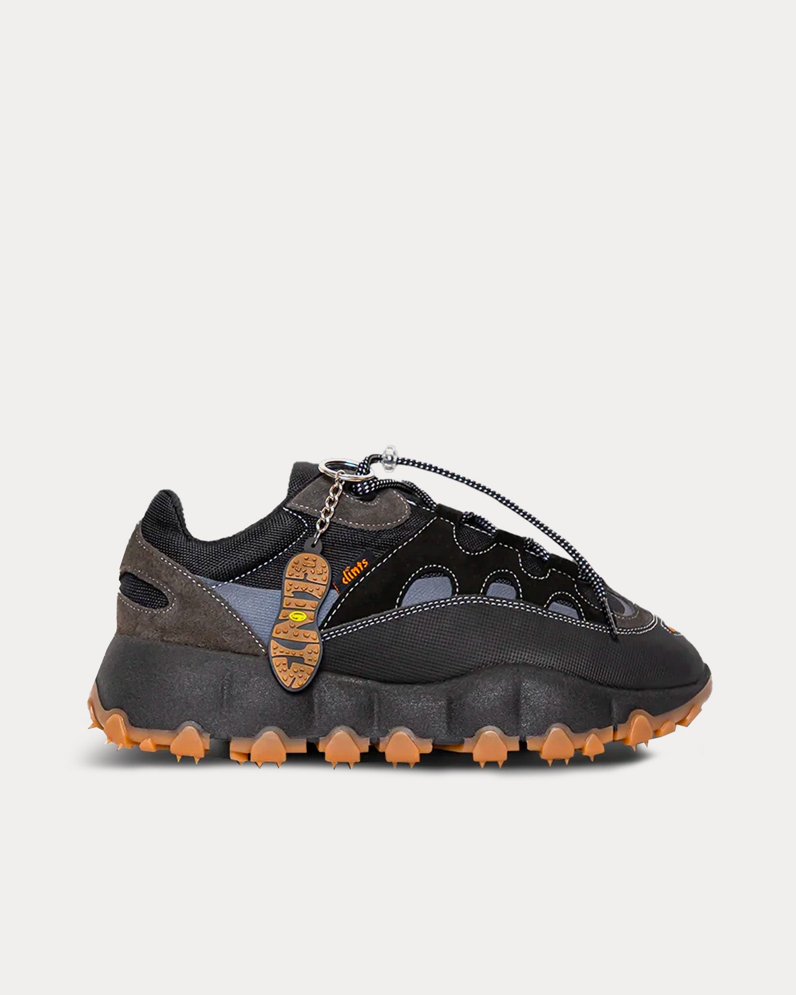 Clints Inc - TRL Footprints 2.0 Gum Black Low Top Sneakers