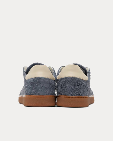 Collegium Pillar Court II Brushed Suede Pacific Blue Low Top Sneakers - 3