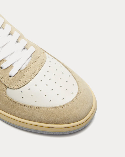 Collegium Pillar Destroyer Suede Beige / White Low Top Sneakers - 2