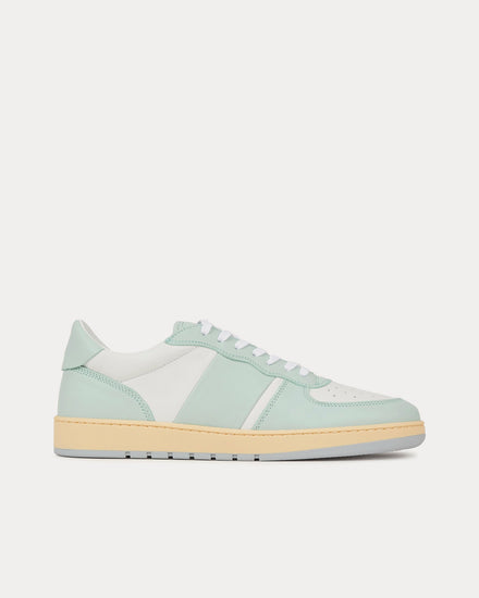 Collegium Pillar Destroyer Leather Blue / White Low Top Sneakers - 1