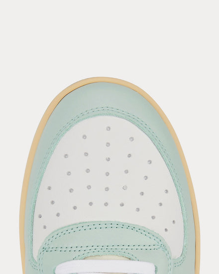 Collegium Pillar Destroyer Leather Blue / White Low Top Sneakers - 2