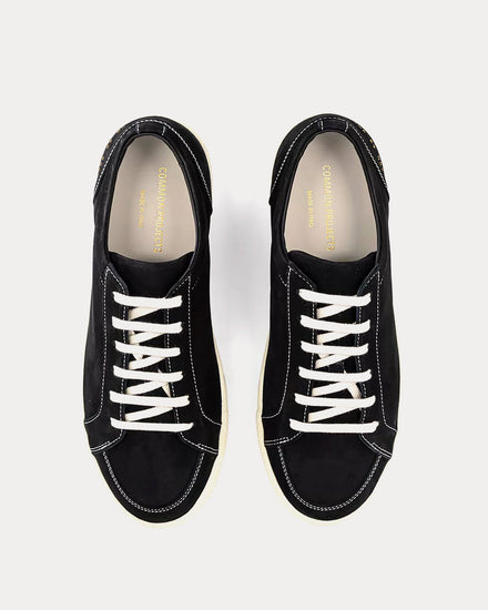 Common Projects Skate Leather Black Low Top Sneakers - 2