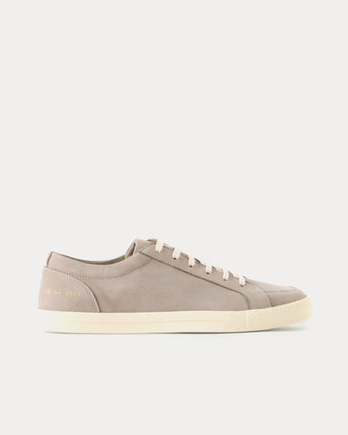 Common Projects Skate Leather Taupe Low Top Sneakers