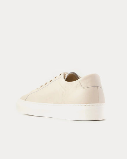 Common Projects Achilles Full-Grain Leather Beige Low Top Sneakers - 2