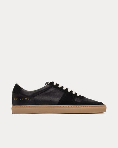 Common Projects BBall Duo Slim Leather & Suede Black Low Top Sneakers