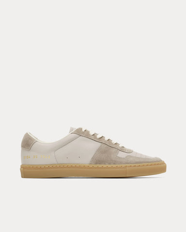 Common Projects BBall Duo Slim Leather & Suede Grey Low Top Sneakers