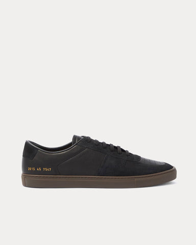 Common Projects BBall Duo Leather & Suede Black Low Top Sneakers
