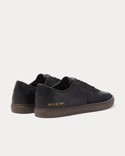 Common Projects BBall Duo Leather & Suede Black Low Top Sneakers - 4