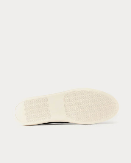 Common Projects Deck Leather Black Low Top Sneakers - 3